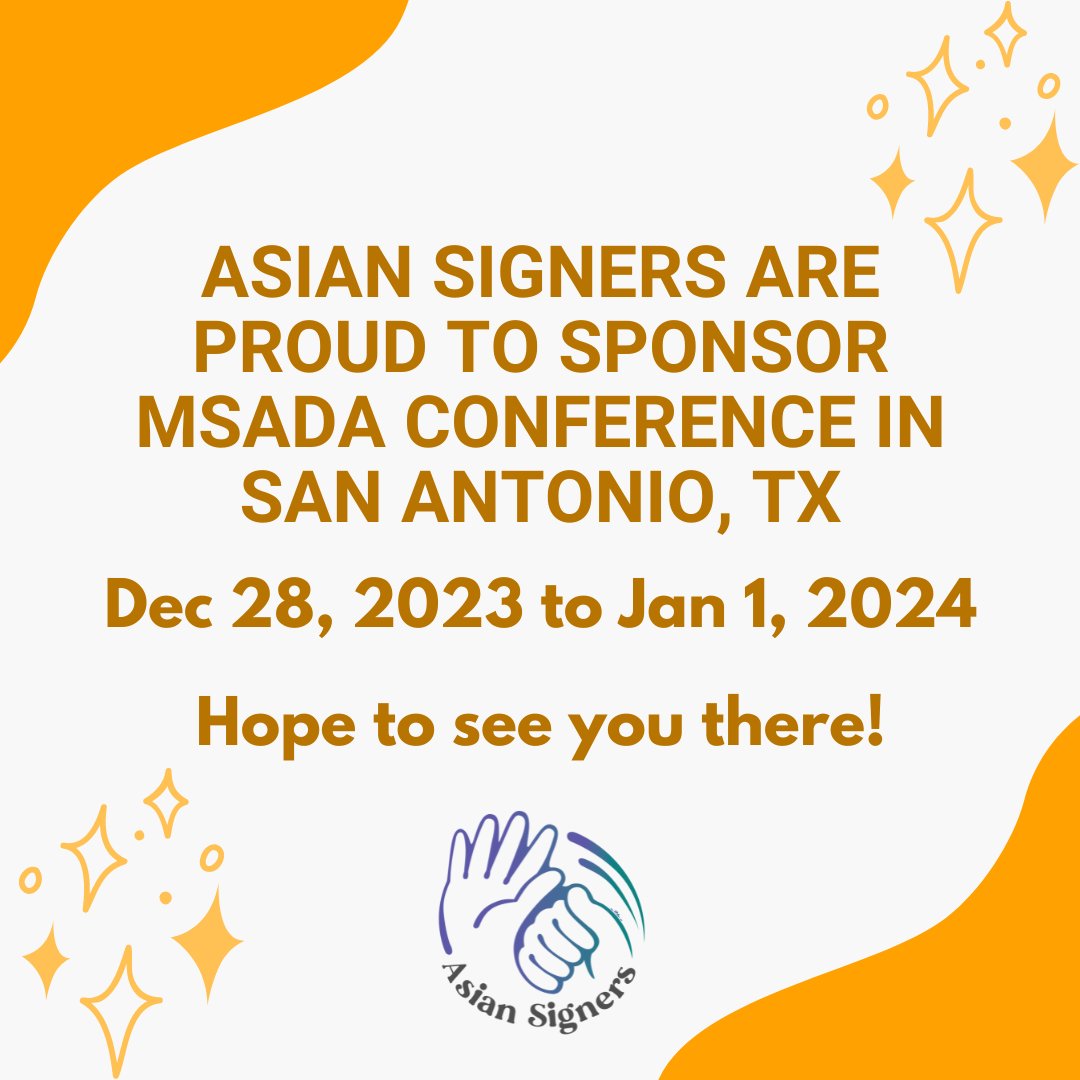 Asian Signers tweet media