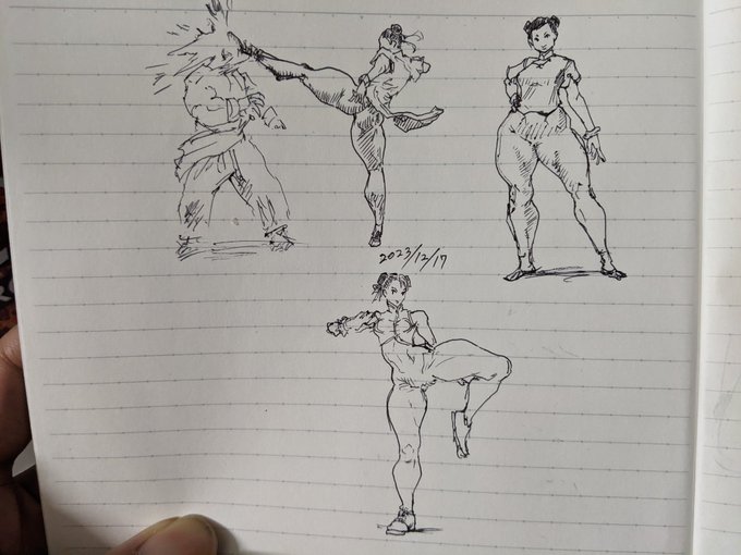 ふっとい脚好き カキカキ。 