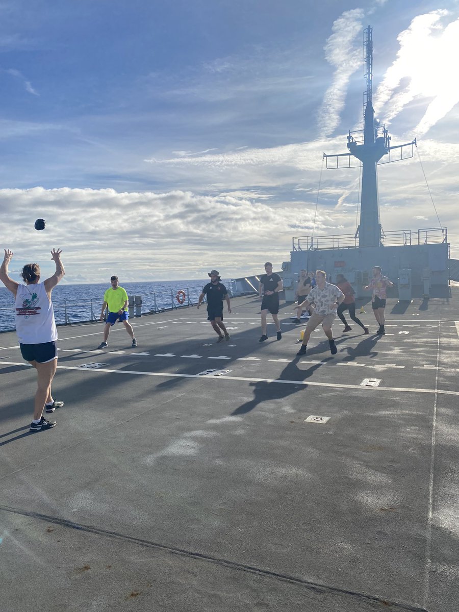 HMS SCOTT has completed a period conducting important trials, whilst also making time to enjoy life at sea, including whole ship sports and a weekend BBQ hosted by the Senior Rates #GreatScott