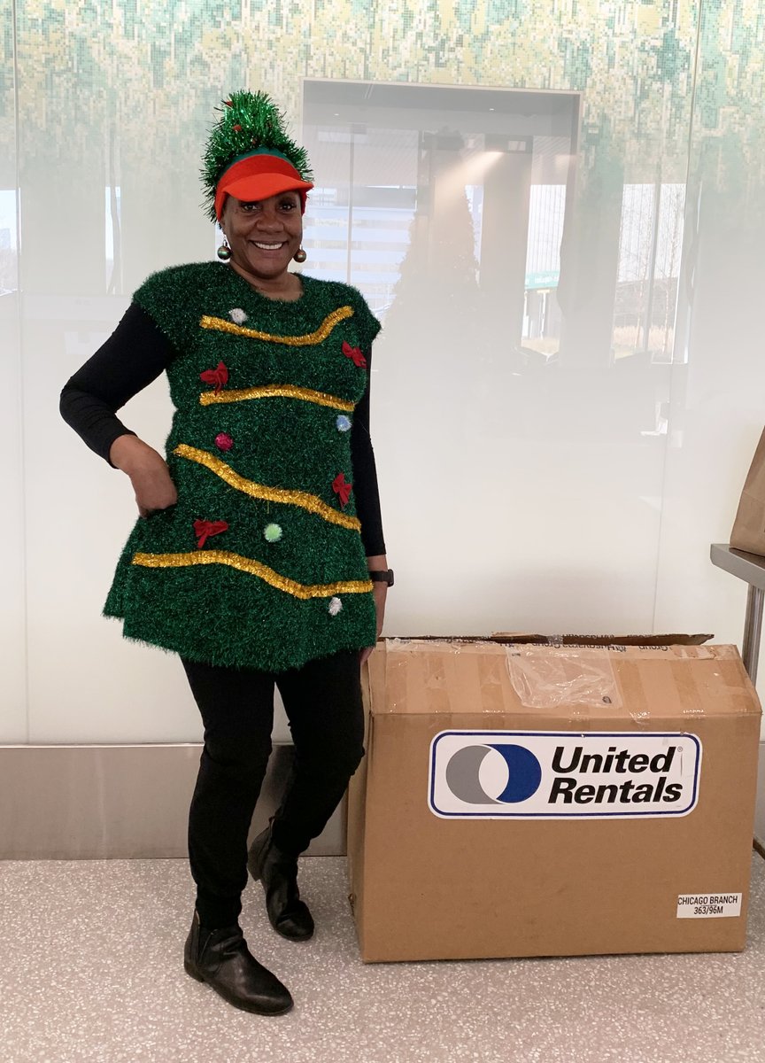 RUSH Cancer Center (@rushcancer) on Twitter photo Thanks to <a href="/UnitedRentals/">United Rentals</a>' Chicago branch for donating winter items for RUSH patients with cancer. Patient Experience Specialist Eunice Reed is pictured next to the gift bags full of warm throw blankets, hats, gloves, slippers and motivational books. Thanks to <a href="/UnitedRentals/">United Rentals</a>' Chicago branch for donating winter items for RUSH patients with cancer. Patient Experience Specialist Eunice Reed is pictured next to the gift bags full of warm throw blankets, hats, gloves, slippers and motivational books.