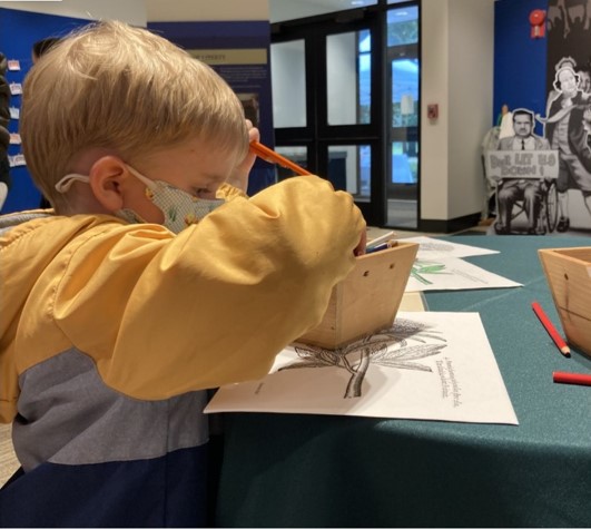 Join us for Storytime 📖, Sun., Dec.. 17th, 10:30 am - 11:15 am. We will read a picture book and participate in hands-on activities! We require at least 1 adult for every 2 children. Admission is free; a $2 fee per child. Call (703) 550-9220 to register or pay at the door.