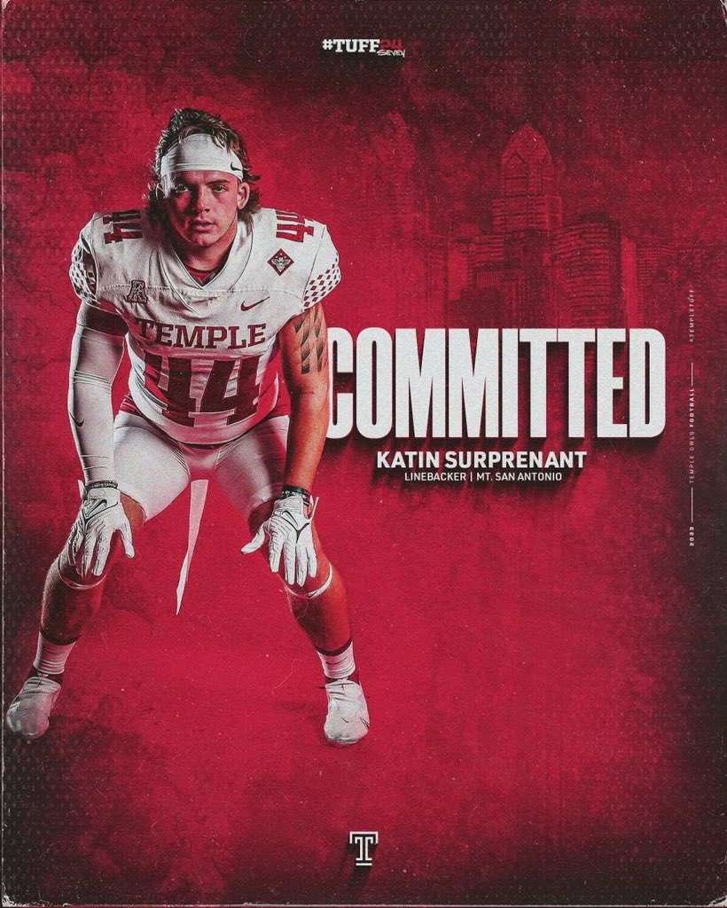Katin Surprenant (@ksurprenant58) on Twitter photo Thank you to everyone who has been there with me during this journey‼️ Real work has just started🍒🦉
<a href="/BOHIFootball/">Bonita Bearcats Football</a> <a href="/upland_fb/">Upland Football</a> <a href="/mtsacfootball/">Mt. SAC Football</a> <a href="/CoachLJJohnson/">Coach Johnson</a> <a href="/OfficialBobbyP/">Bobby</a> <a href="/D_DUBB9/">Darrell Wilson Jr</a> <a href="/CoachLone/">Lone Toailoa</a> <a href="/CoachCDeen/">Cameron Deen</a> <a href="/CoachRamirezOL/">Phill Ramirez</a> <a href="/Coach_Iona/">Iona Uiagalelei</a> <a href="/Deemusa10/">Deemusa</a> <a href="/rharebreedaa/">@RhareBreedAA</a> Thank you to everyone who has been there with me during this journey‼️ Real work has just started🍒🦉
<a href="/BOHIFootball/">Bonita Bearcats Football</a> <a href="/upland_fb/">Upland Football</a> <a href="/mtsacfootball/">Mt. SAC Football</a> <a href="/CoachLJJohnson/">Coach Johnson</a> <a href="/OfficialBobbyP/">Bobby</a> <a href="/D_DUBB9/">Darrell Wilson Jr</a> <a href="/CoachLone/">Lone Toailoa</a> <a href="/CoachCDeen/">Cameron Deen</a> <a href="/CoachRamirezOL/">Phill Ramirez</a> <a href="/Coach_Iona/">Iona Uiagalelei</a> <a href="/Deemusa10/">Deemusa</a> <a href="/rharebreedaa/">@RhareBreedAA</a>