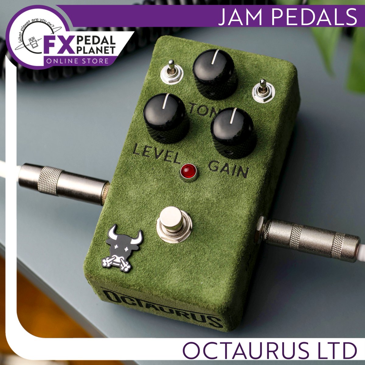 🌟🌟 NEW ARRIVAL 🌟🌟 Introducing the Octaurus LTD, the latest masterpiece from JAM pedals' exclusive line of limited pedals, Octotaurus LTD pays homage to the legendary octafuzz tones of guitar music's golden era #FXPedalPlanetOnlineStore #JAMPedals #OctaurusLTD