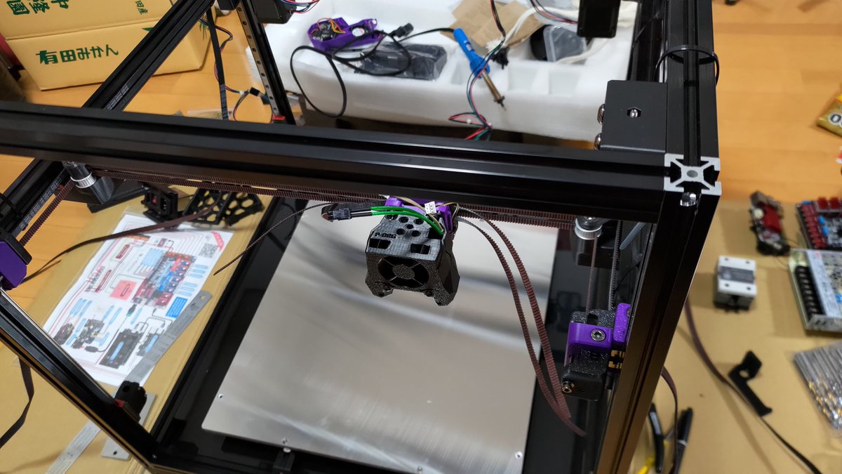 3dp_oosaka's tweet image. 仮吊り
今日はここまでやな

#voron
#voronはいいぞ