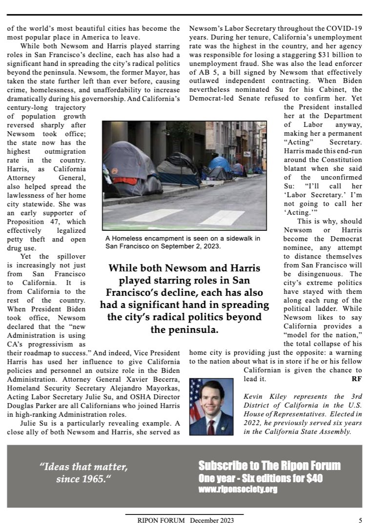 I was asked to write about who would be worse, Gavin or Kamala. It's a tough call.