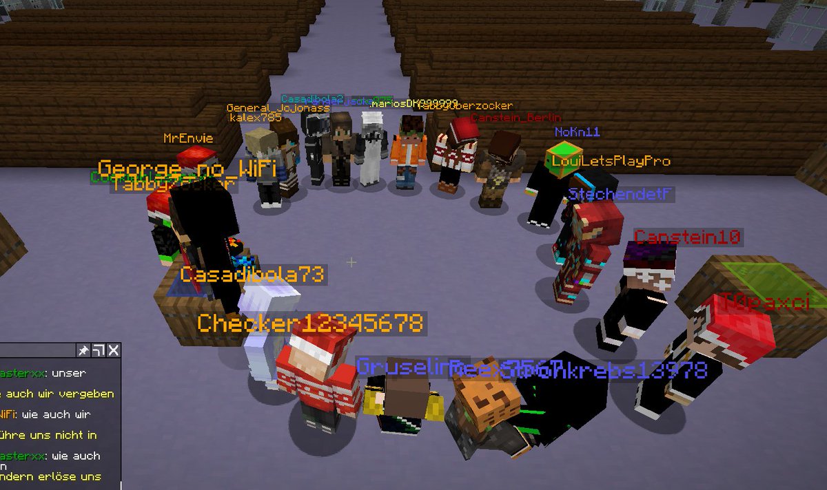 Herzliche Einladung! 
zum 3. Advent  17 Uhr!
der Gottesdienst heute war mega schön 💫
Seid gerne mit dabei auf unserem Server: 
canstein-berlin.de
oder bedrock.canstein-berlin.de