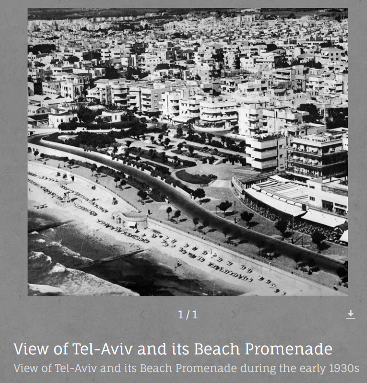 this is Tel-Aviv lol