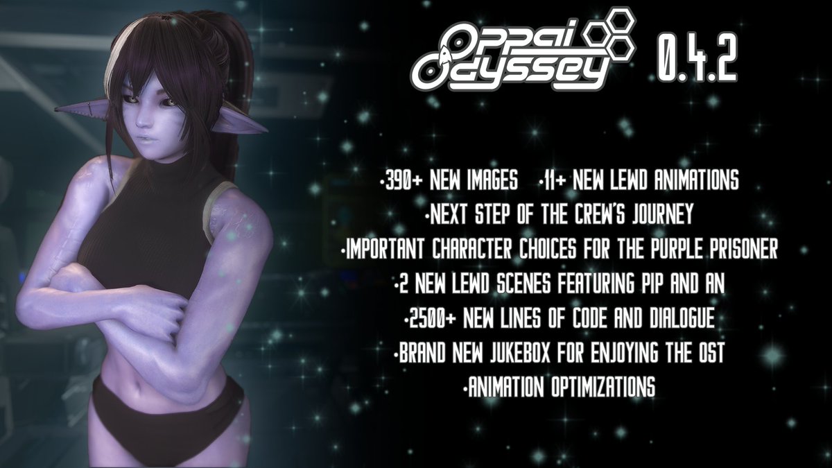 Oppai Odyssey 0.4.2 is out now. Links in my profile!
