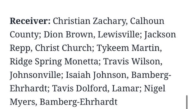 Extremely blessed and thankful to be selected All-State!🙏✝️<a href="/coachbrannon/">Jay Brannon</a> <a href="/RSMTrojanReady/">Tellex Lanham</a> <a href="/phillipputnam1/">'PlainJane 'Phil'</a> <a href="/bcoble22/">Bailey Coble</a>