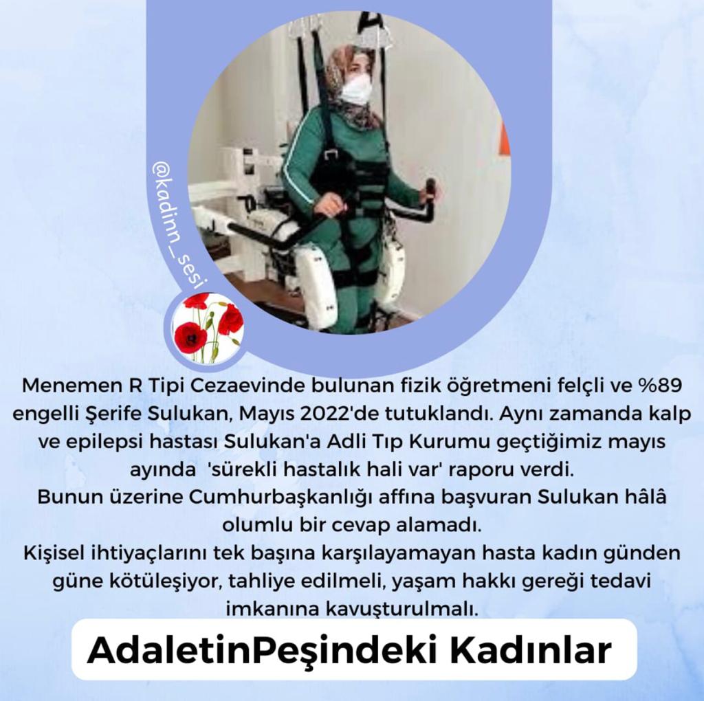 <a href="/IskenceReport/">İşkence Report</a> AdaletinPeşindeki Kadınlar soruyorlar:
Hakkı ve adalet nerede?