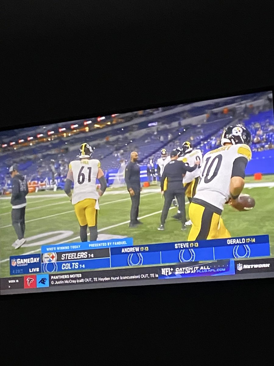 Steelers are a LOCK. NFL Network jinxed the Colts.