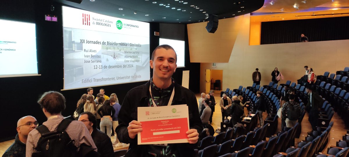 Miquel Anglada-Girotto (m1quelag@bluesky) (@m1quelag) on Twitter photo Had a great time at this year's #JBG2023 presenting our work characterizing the cancer splicing programs! Our first <a href="/lab_serrano/">serranoLab</a> <a href="/califano_lab/">Califano Lab</a> collaboration! Thanks for the feedback and inspiring discussions! <a href="/CRGenomica/">Centre for Genomic Regulation (CRG)</a> <a href="/Columbia/">Columbia University</a> <a href="/CosmoCaixa_CAT/">Museu de la Ciència CosmoCaixa</a> <a href="/SCB_iec/">Societat Catalana de Biologia</a> <a href="/BiBcn/">Bioinformatics Barcelona</a> Had a great time at this year's #JBG2023 presenting our work characterizing the cancer splicing programs! Our first <a href="/lab_serrano/">serranoLab</a> <a href="/califano_lab/">Califano Lab</a> collaboration! Thanks for the feedback and inspiring discussions! <a href="/CRGenomica/">Centre for Genomic Regulation (CRG)</a> <a href="/Columbia/">Columbia University</a> <a href="/CosmoCaixa_CAT/">Museu de la Ciència CosmoCaixa</a> <a href="/SCB_iec/">Societat Catalana de Biologia</a> <a href="/BiBcn/">Bioinformatics Barcelona</a>
