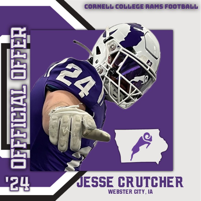 Jesse Crutcher (@crutcher_jesse) on Twitter photo After an amazing facilities tour today Iβm happy to receive my first D3 offer! Thank you <a href="/MaxBoland_FB/">Max Boland</a> for the invite and tour! After an amazing facilities tour today Iβm happy to receive my first D3 offer! Thank you <a href="/MaxBoland_FB/">Max Boland</a> for the invite and tour!