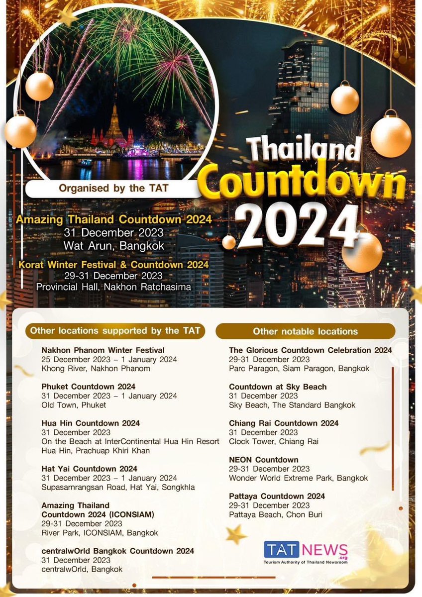 Thailand Countdown 2024 by @Tatnews_Org 🇹🇭