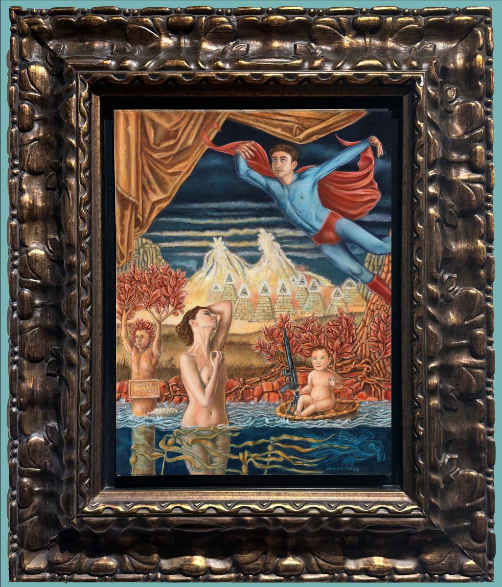 Featuring William Krug Paintings Through December, Gallery VICTOR - mailchi.mp/galleryvictor.…