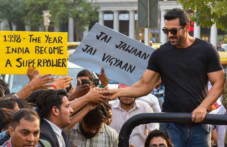 Knock the "t" off the "can't."

#JohnAbraham