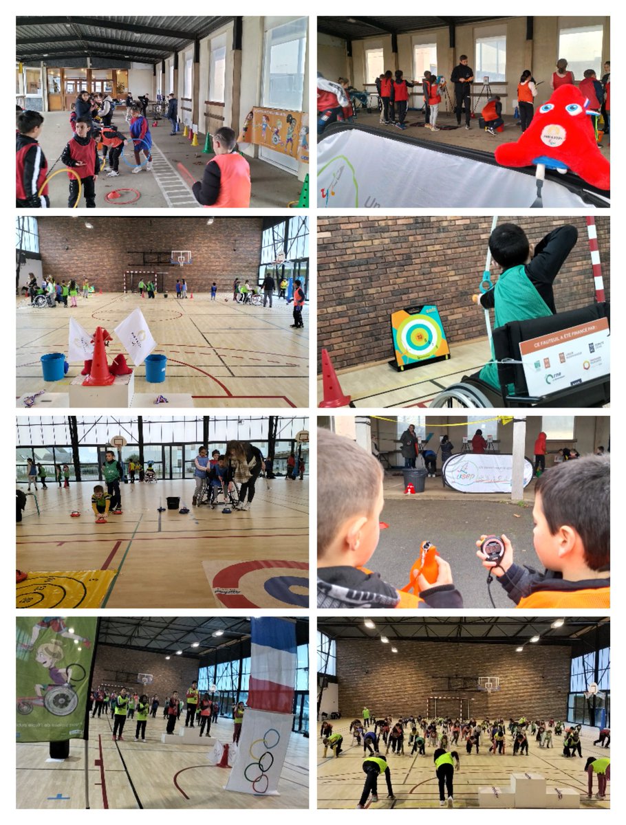 USEP_61's tweet image. Mention spéciale à l'école A.Frank d'Argentan pour cette rencontre OLAÏC'USEP! De la conception à l'organisation tt a été géré parfaitement par les CM et que dire de la clôture avec l'hymne olympique, le flash Mob et la marseillaise !! 
Un grand bravo pour l'implication ! 👏👏☺️