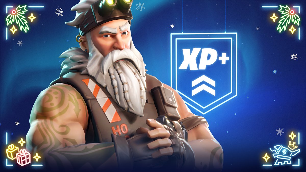 Complete festive challenges for additional XP!