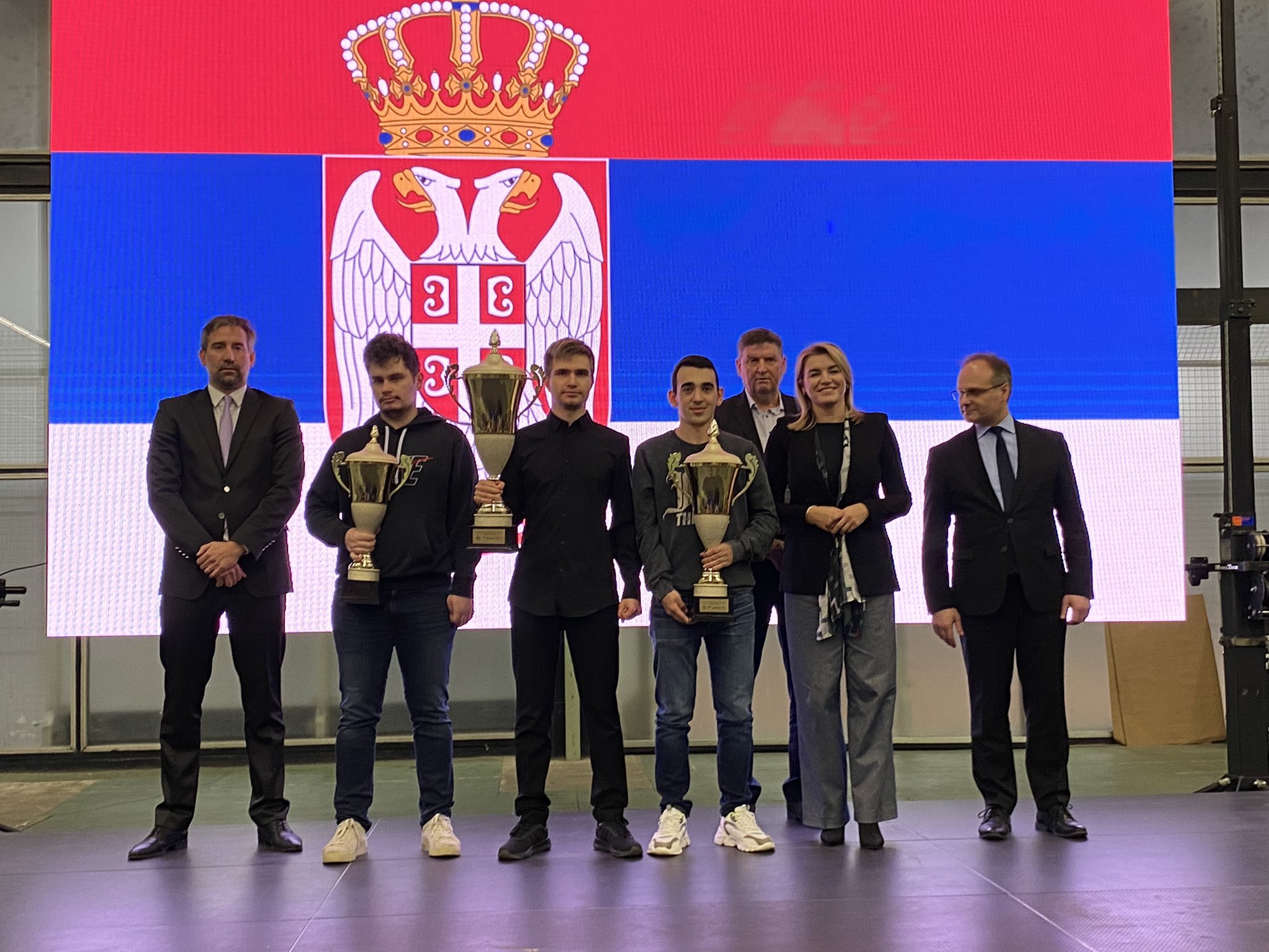 European Chess Union on X: European Rapid Chess Championship 2023  concluded in #Zagreb, #Croatia! Congratulations to the Winners: 🏆GM Alexey  Sarana 🇷🇸, 9.5 points 🥈GM Haik Martirosyan 🇦🇲, 9 points 🥉GM  Bogdan-Daniel