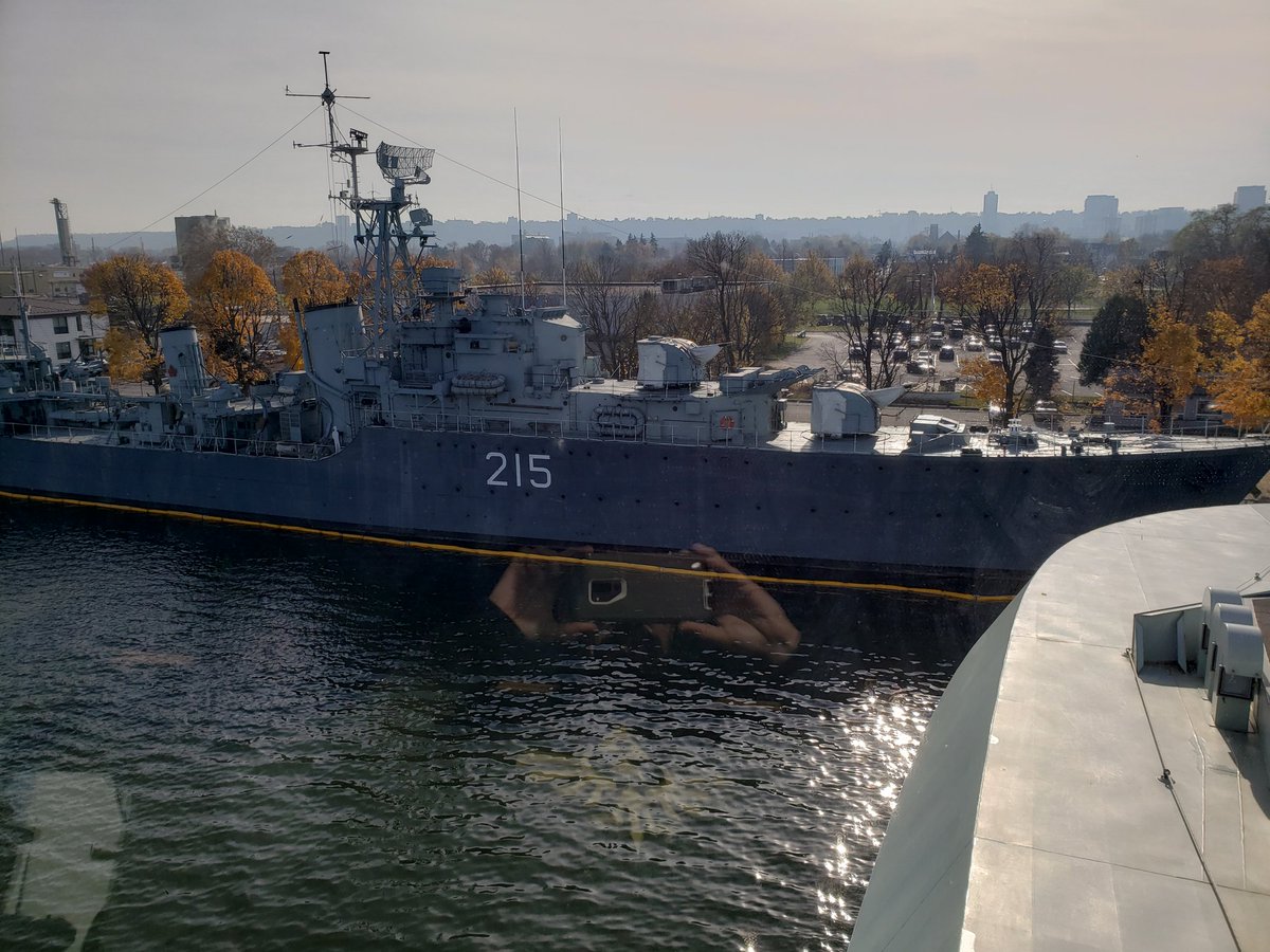 Thanks Roger!
Here are some more recent pictures of the HMCS Harry DeWolf in Hamilton, taken by yours truly in Nov 2023. Beautiful ship and quite the modern ship. Berthed next to the Haida made for some good photos. 
#RememberRCN #RCN