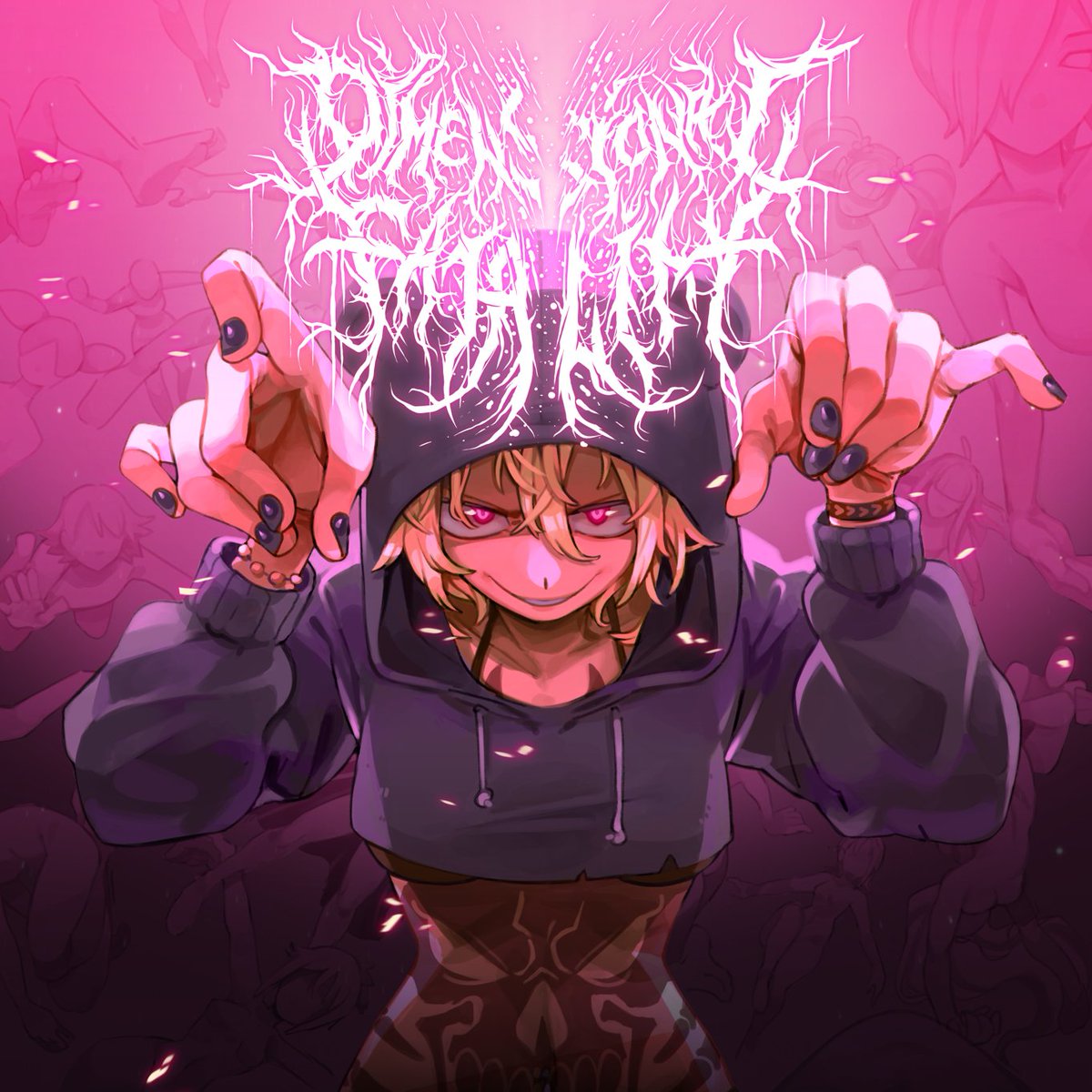 I did the artwork for <a href="/blaketurnertron/">blake turner</a>'s new album, check it out here dimensionalfatality.bandcamp.com/album/summonin…