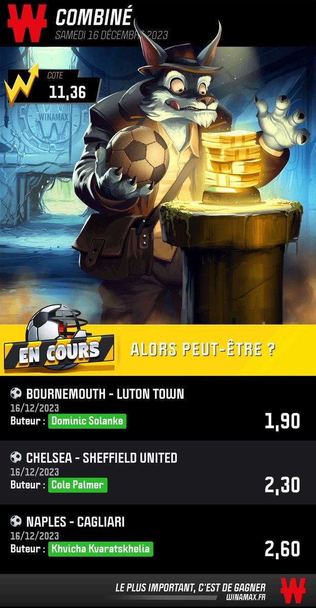 Rafaly36's tweet photo. Palier 3 ❌️
Perso la montante est rattraper avec cette belle  cote a 11.36😇💪 https://t.co/rQU1AS62Pl