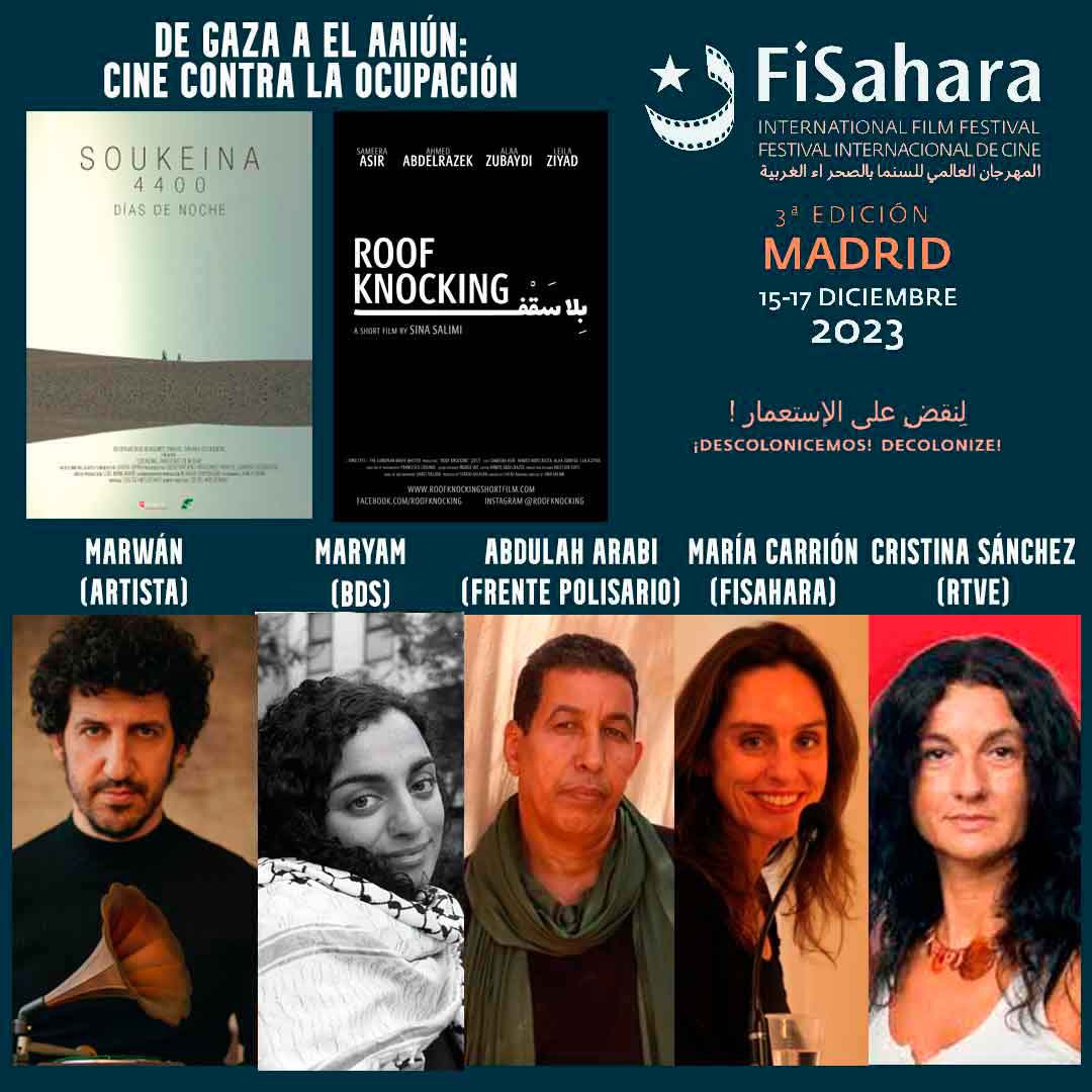 MADRID…Mañana domingo estaré en @FiSahara, cantando y charlando por Palestina. Entradas 3 euros: reservaentradas.com/sesiones/madri…
