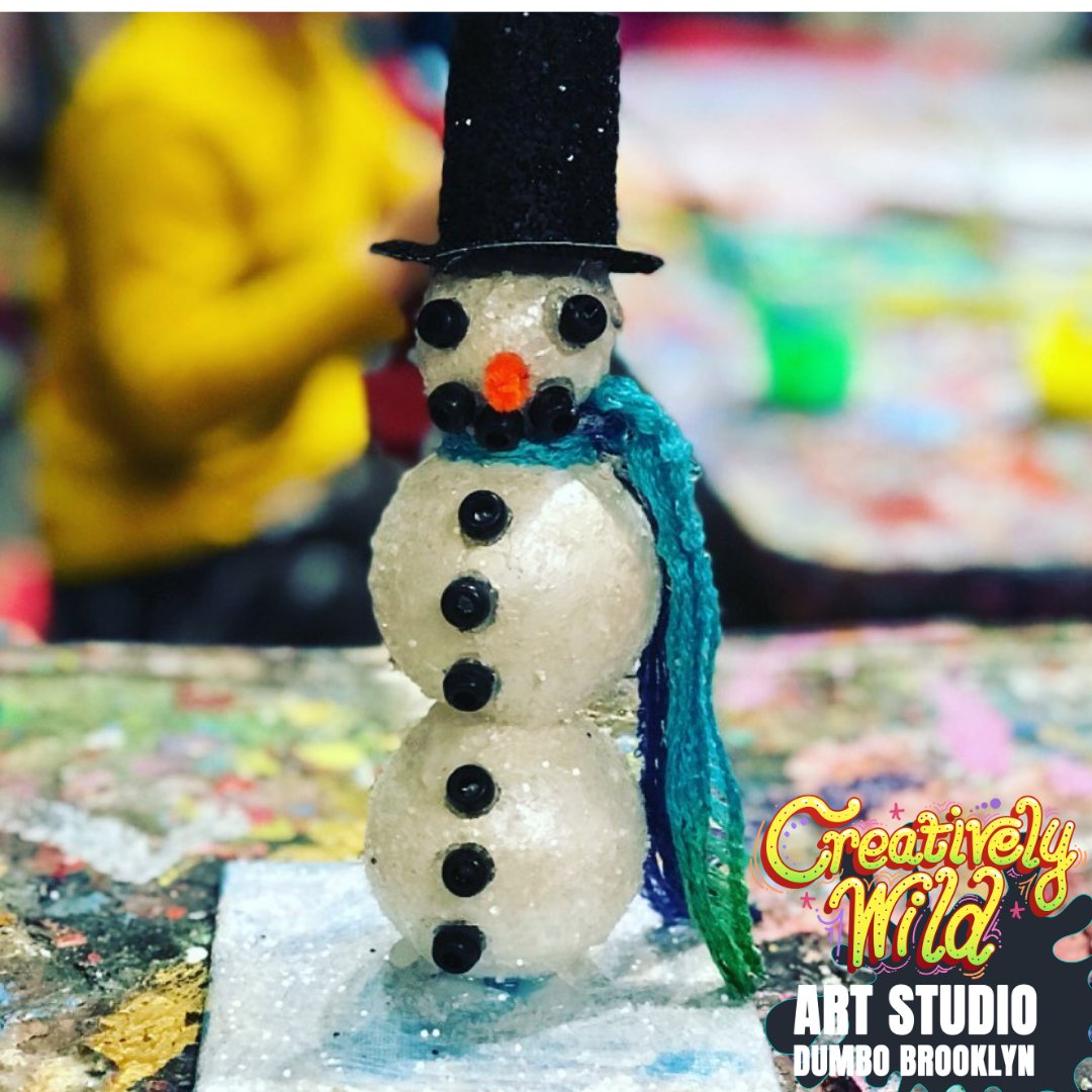 We are excited for Holiday Camp this week!
❄❄❄
Get 20 % OFF any camp with code: WINTER
creativelywildartstudio.com/fall-holiday-c…

#creativelyWild #artcamps 3BrooklynArtCamps #HolidayCampsforKids #BrooklynCamps #KidsArtCamps #DUMBOCamps #TeenCamps #ArtCampsDUMBO #ArtStudio