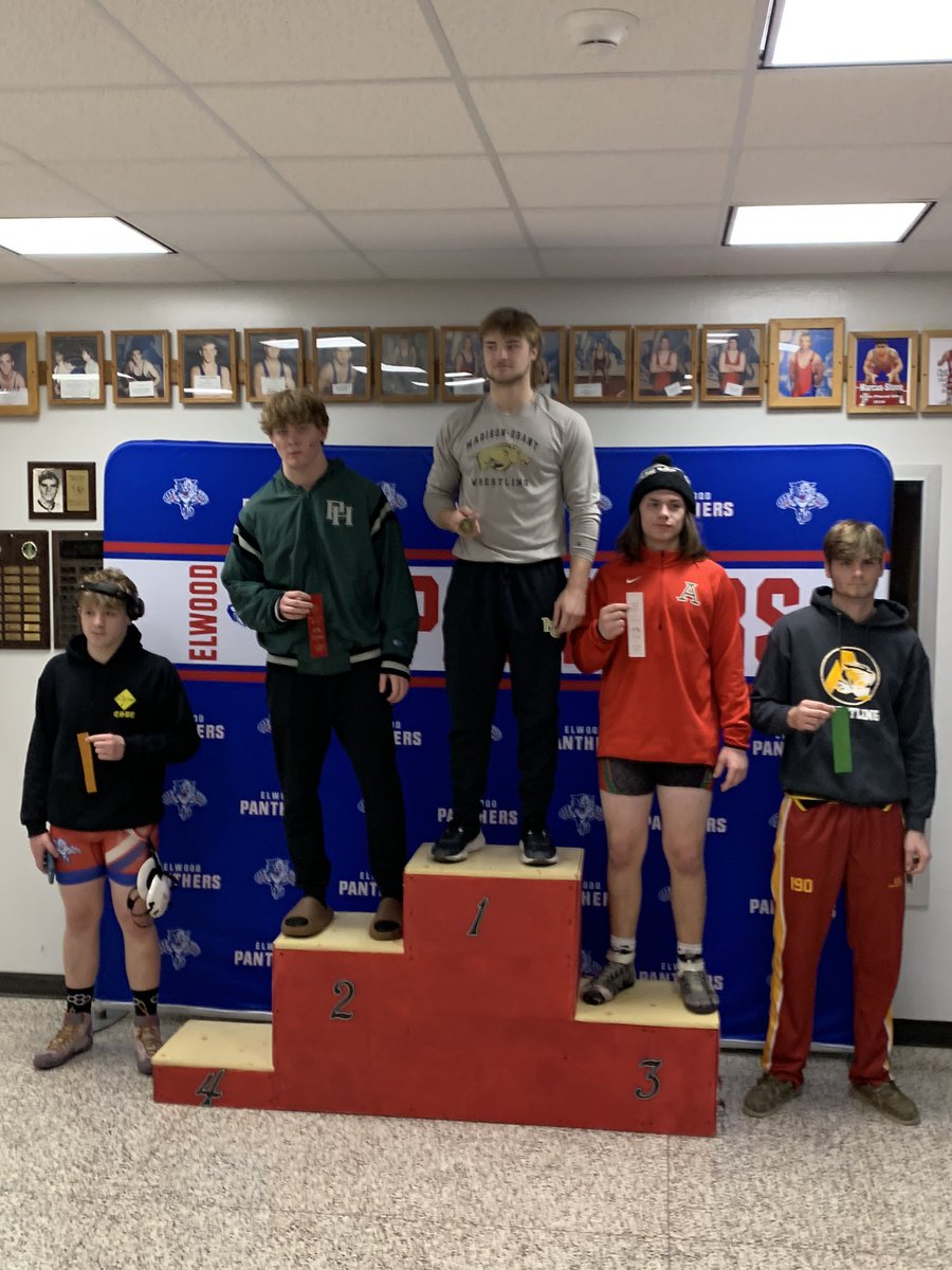 Congratulations to Boston Caudell, Madison County Wrestling Champion at 190!  #WeAreMG