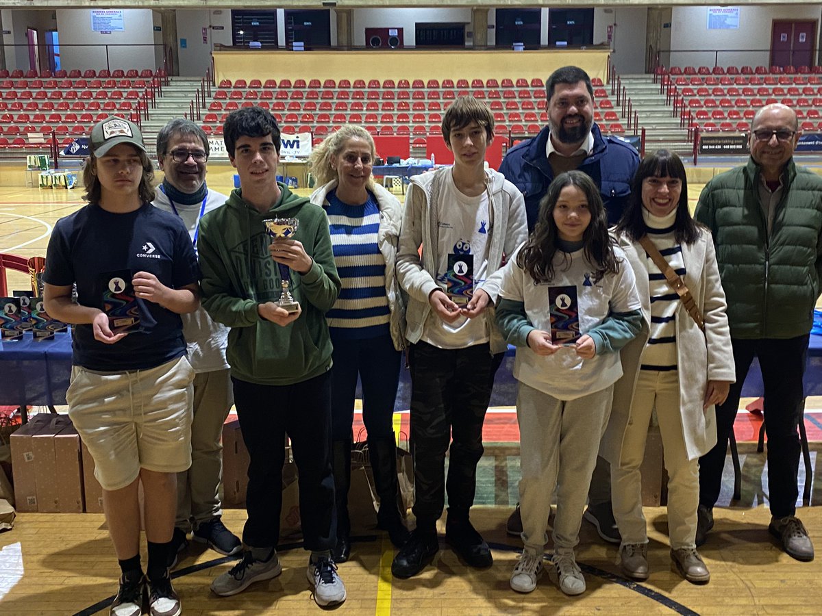 SocialistesInca's tweet photo. ♟️Enhorabona a tots els guanyadors i guanyadores del torneig de Nadal del club d’escacs Incacs, celebrat avui horabaixa en el Palau Municipal d’Esports. #OrgullInquer https://t.co/YMmHZogFGg