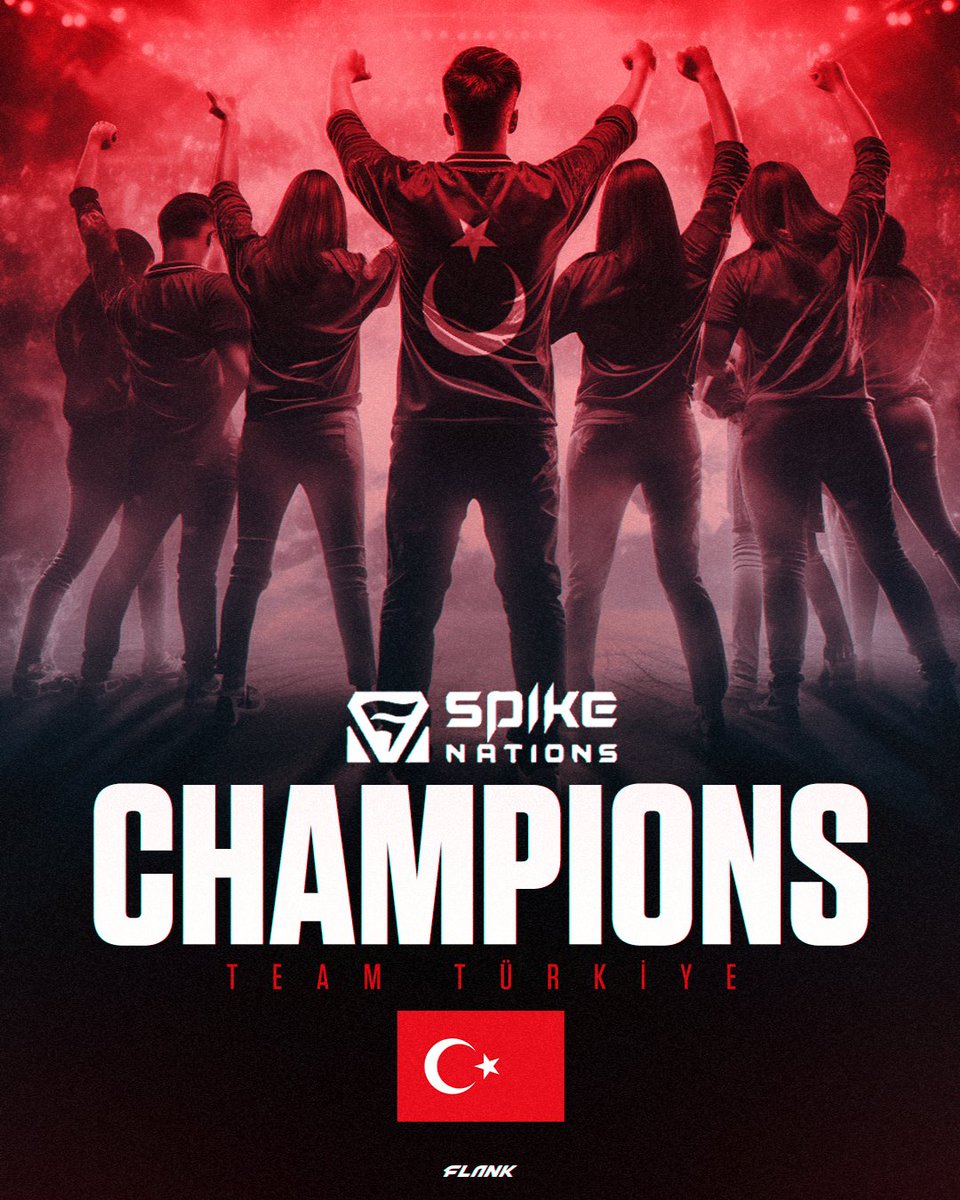 🏆 ŞAMPİYON TÜRKİYE 🇹🇷 VALORANT Milli Takımımız, Madrid'de düzenlenen finalde Birleşik Krallık'ı 2-0 mağlup ederek Spike Nations şampiyonu oldu. Türkiye, turnuva boyunca oynadığı 9 haritada yenilgi yüzü görmedi ve €8,000 ödülün sahibi oldu. 🔸 Izzy 🔸 Muj 🔸 glovee 🔸 ip0TT…