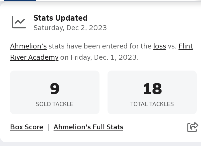 Couple clips from state amazing defensive game <a href="/BlaineLKMiller/">Blaine L Kauhiohoakaokalani Miller</a> <a href="/CoachGregHarris/">Greg Harris</a> <a href="/coachJZimmerman/">Justin Zimmerman</a> <a href="/CoachWhiteDB1/">Coach White</a> <a href="/coachzeiders/">Trevor Zeiders</a> <a href="/CoachLiamKlein/">CoachLiam Klein</a> <a href="/coach_LRMaddox/">Lonnie Maddox</a>  hudl.com/v/2Mt4i3