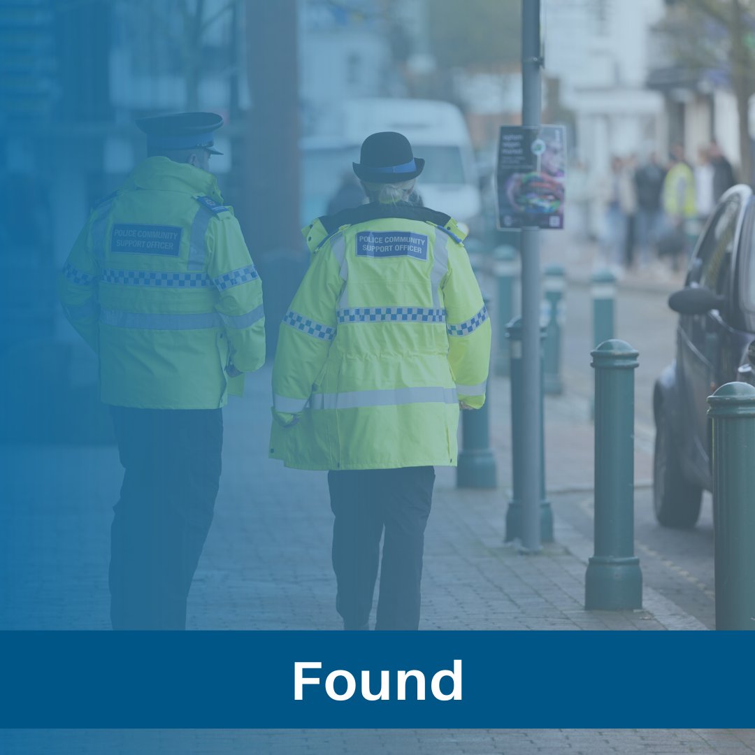 We are cancelling our appeal for #missing 14-year-old Livia as we are pleased to report that they have now been #found. Thank you to all who shared our appeal.