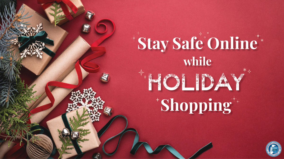 Stay safe while online shopping with our Holiday Shopping Guide: go.dhs.gov/oFH