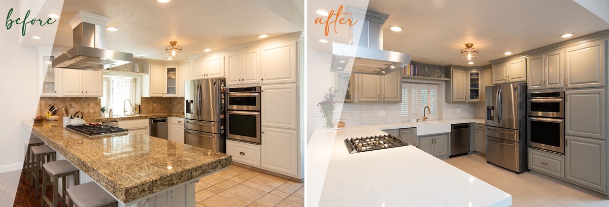 kbcrate's tweet image. Revamped a kitchen with a brilliant facelift! Retained sturdy cabinets while replacing outdated fixtures and surfaces for a high-end transformation. Perfect layout, perfect upgrade! #KitchenRenovation #HighEndDesign
