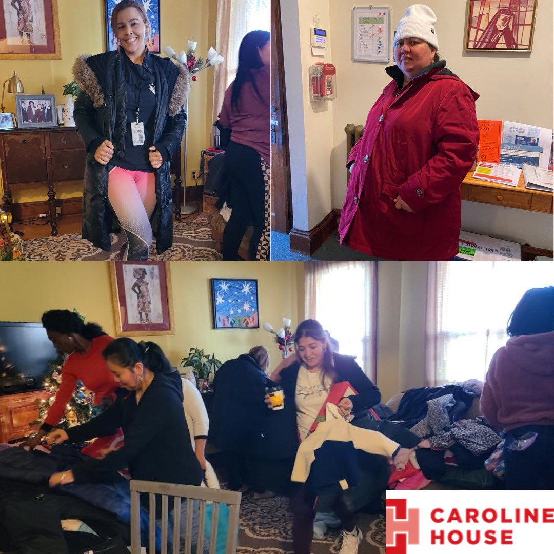 CarolineHouseCT's tweet photo. This week we received a winter coat donation from Tauck Tours in Westport. Stella Yee hosted a coat drive and collect 7 boxes of coats with different sizes for the women and children we serve here at the Caroline House. 

From the bottom of our hearts, thank you! https://t.co/LRgAKIrWzJ