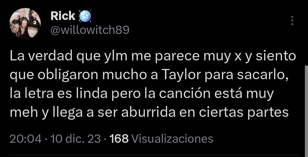 swiftiecarcel's tweet image. cadena perpetua sin libertad para @willowitch89