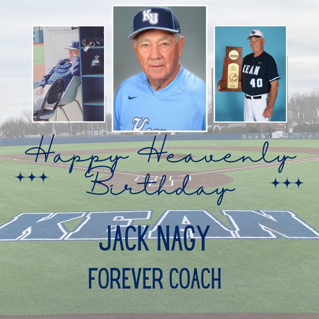 Happy Heavenly Birthday to our Forever Coach, Jack Nagy! 

Miss You Jack!