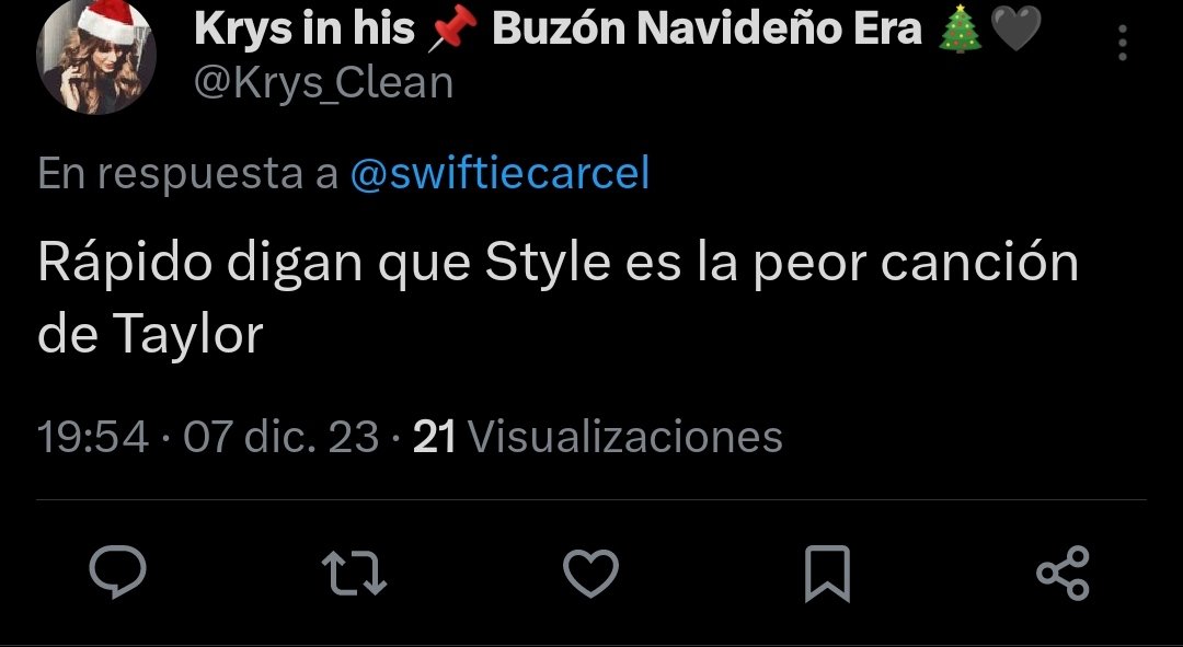 swiftiecarcel's tweet image. cadena extendida para @Krys_Clean . +48 horas