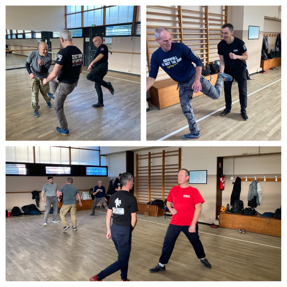 SystemAtlantic's tweet image. Cet après midi à Nantes 
Stage sur le travail des jambes 👍🏻
#systema #nantes
