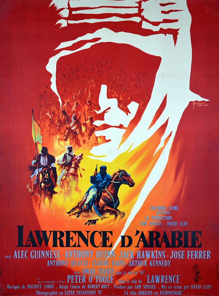 Il y a 61 ans, David Lean filmait le désert comme personne dans #LawrenceOfArabia.
Peter O’Toole trouvait l’un de ses plus beaux rôles, ses yeux bleus perçants sont devenus sa marque de fabrique.
Un classique, un chef d’œuvre qu’Hollywood et le monde ne savent plus produire…
