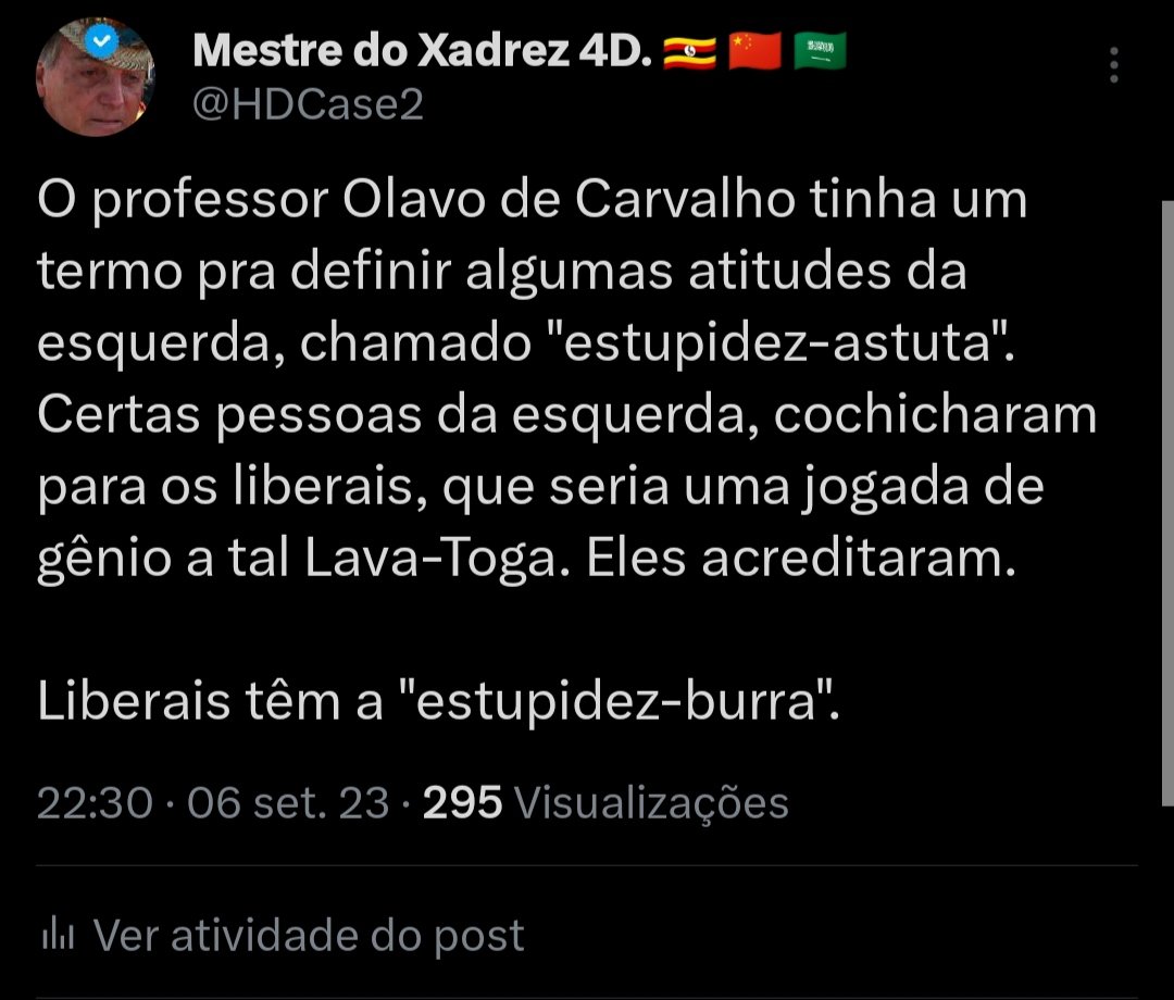 Mestre do Xadrez 4D. 🇺🇬 🇨🇳 🇸🇦 (@HDCase2) / X