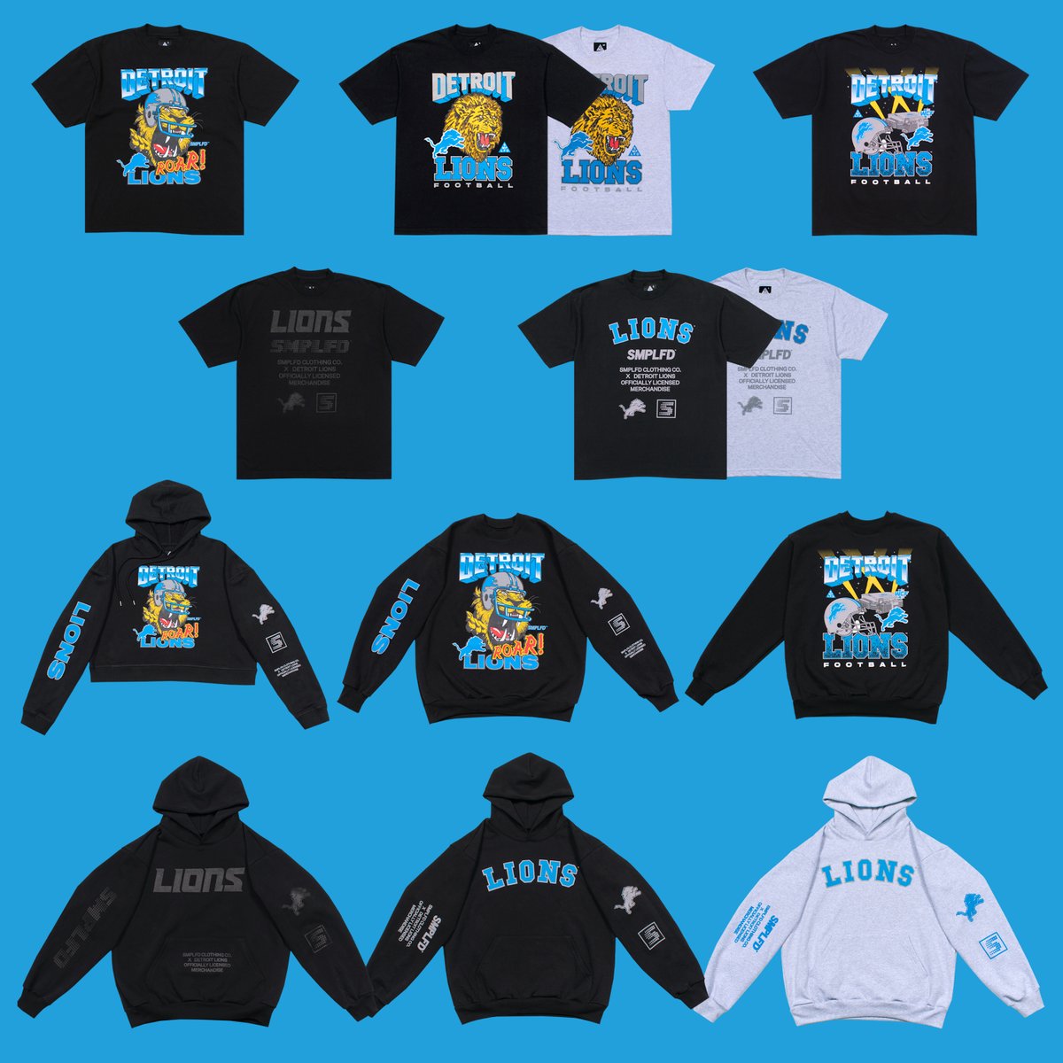 Throwing it back to our 2021 collab with the <a href="/Lions/">Detroit Lions</a>.

Someone call the <a href="/NFL/">NFL</a> and let them know we want a 2024 collab.