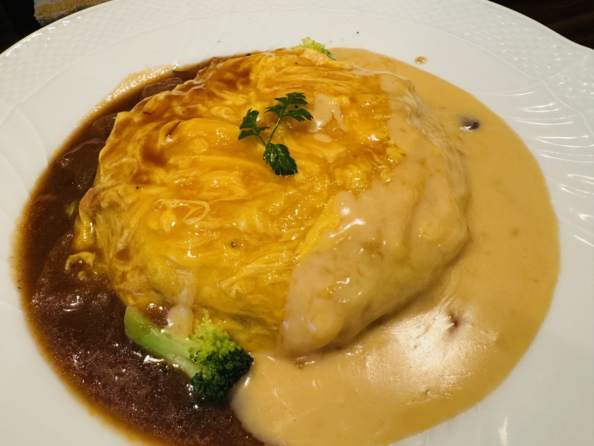 Chi_add's tweet photo. ムグニのオムライス美味しかった https://t.co/excHFl2sOO