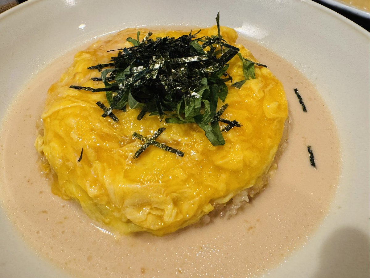 Chi_add's tweet photo. ムグニのオムライス美味しかった https://t.co/excHFl2sOO