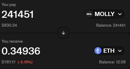 TheChessArbiter's tweet image. claimed $MOLLY airdrop