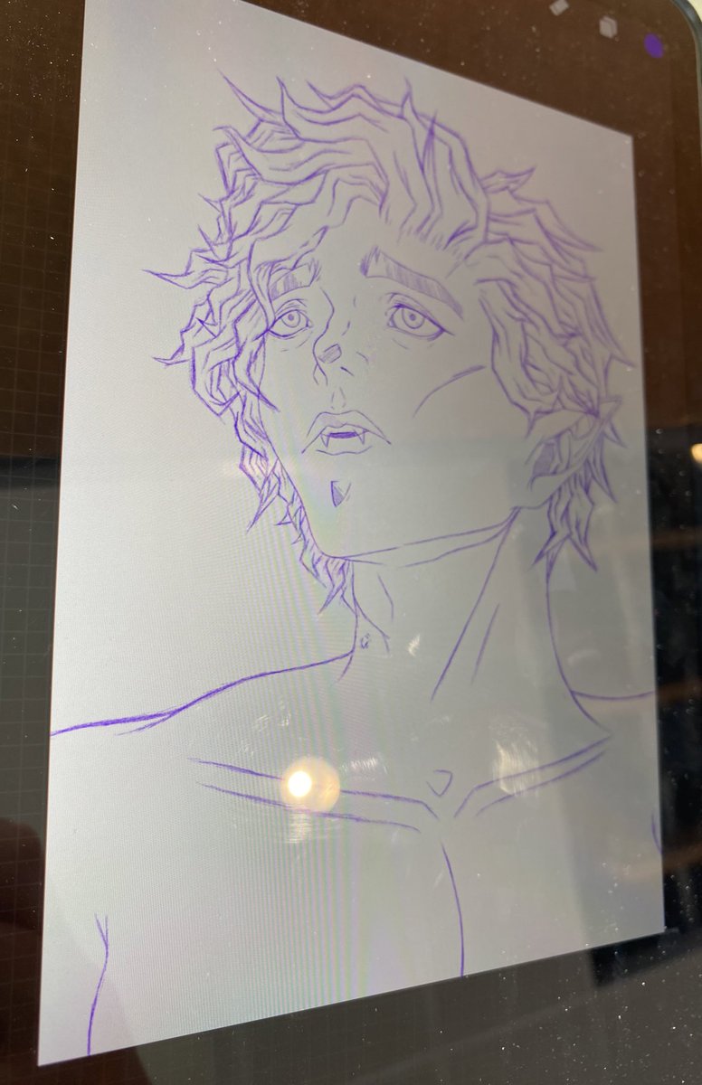 StormQueen2446's tweet photo. Statue of David inspired Fanart of Astarion from @baldursgate3 

Phase 1: Sketch

#bladursgate3 #videogames #astarion #Fanart #digitalart #Astarion #BG3 #BG3fanart #procreate #drawing #sketch #vampire #bg3twt #art https://t.co/roHNFrTjzT