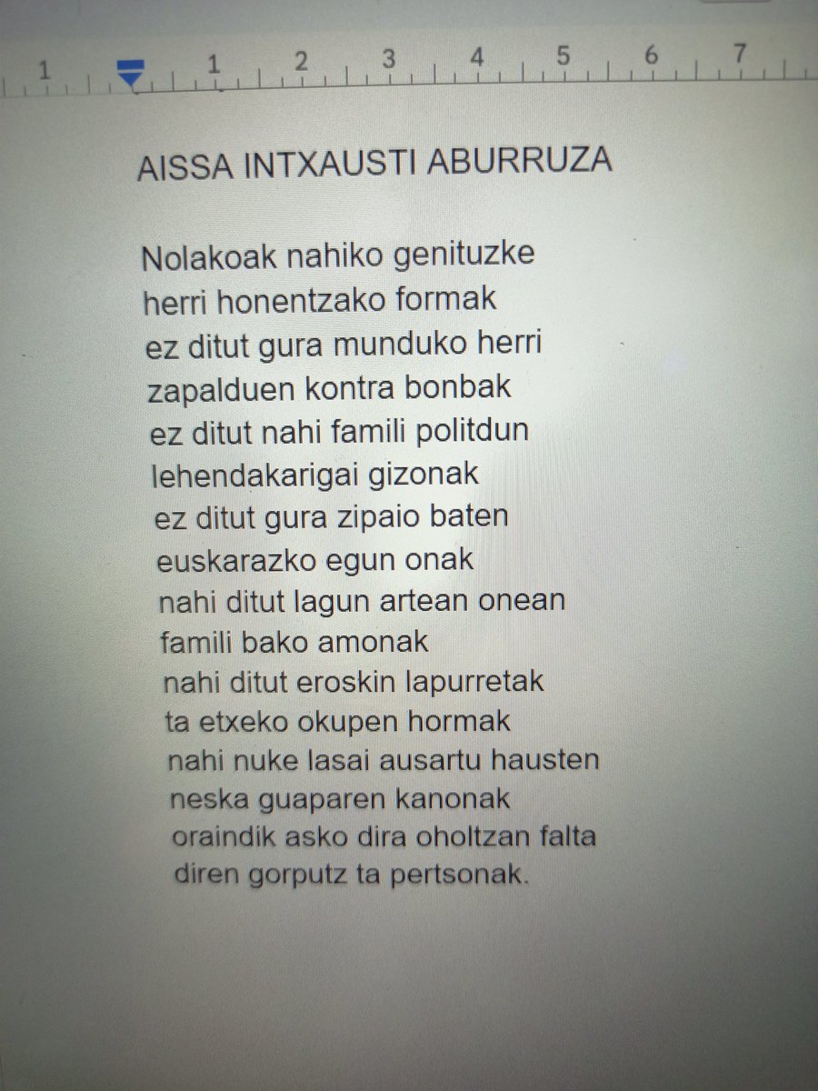 Miribillako emoziotik diot #BBT bertsolaritza aldatzen ari garela diogunean honi buruz ari garela. 

Aissa Intxaustik Bad Gyalen La Prendo kantuan oinarritutako doinua ekarri du hasierako agurrean. Amaierakoan titi bat erakutsi du eta honako agurra kantatu:
