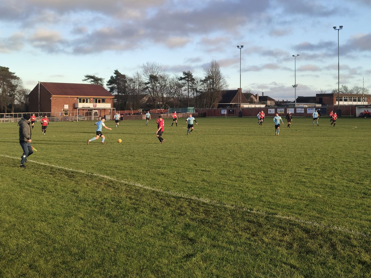 Stewarts &amp; Lloyds Corby AFC-Kettering Nomads, Northants Combination League Premier Division, 16 December 2023 #groundhopping #groundhopper #groundhopperUK #futbology <a href="/Foundrymen1935/">S&L Football Club</a> <a href="/KetteringNomads/">Kettering Nomads FC</a>