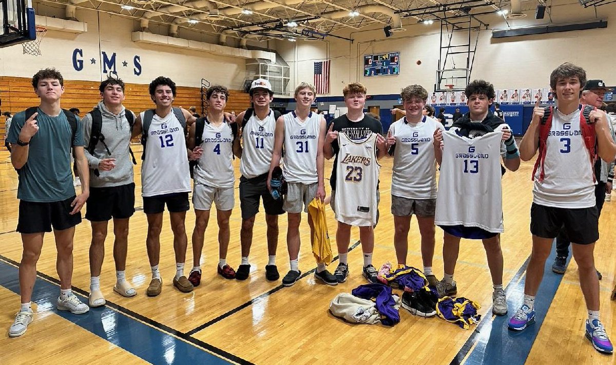 Congrats to the Lakers on their W today💪🏽 These boys show up for our Lady Admirals, both on the court as practice players and off the court- in the stands cheering at each home game. We so appreciate these young men! Congrats again!